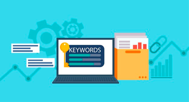 keywords-research-banner-laptop-with-folder-documents-graphs-key_80328-154-2